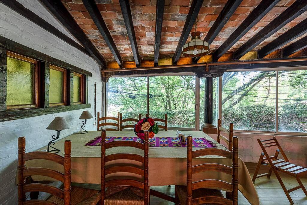 Agradable Cuarto De Hostal Sobre El Centro, Valle Valle de Bravo Exteriér fotografie