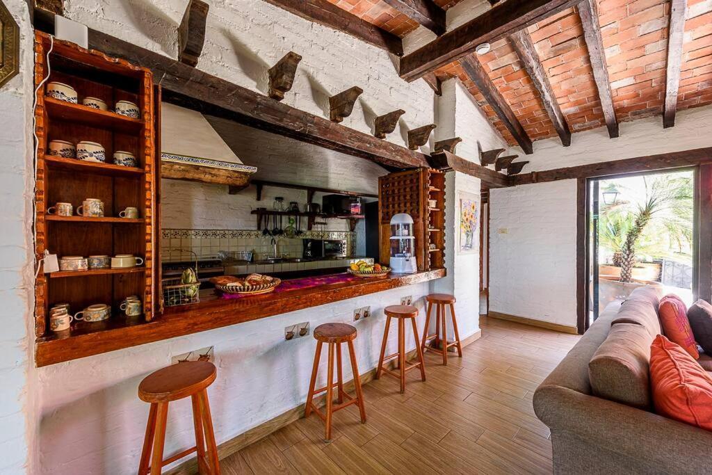 Agradable Cuarto De Hostal Sobre El Centro, Valle Valle de Bravo Exteriér fotografie