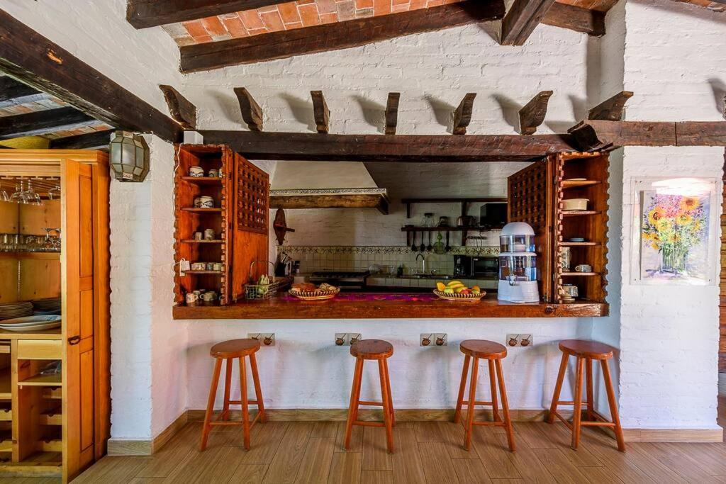 Agradable Cuarto De Hostal Sobre El Centro, Valle Valle de Bravo Exteriér fotografie